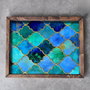 Aberto Design REF005 Bandeja de Madera Maciza 48x38x4 cm